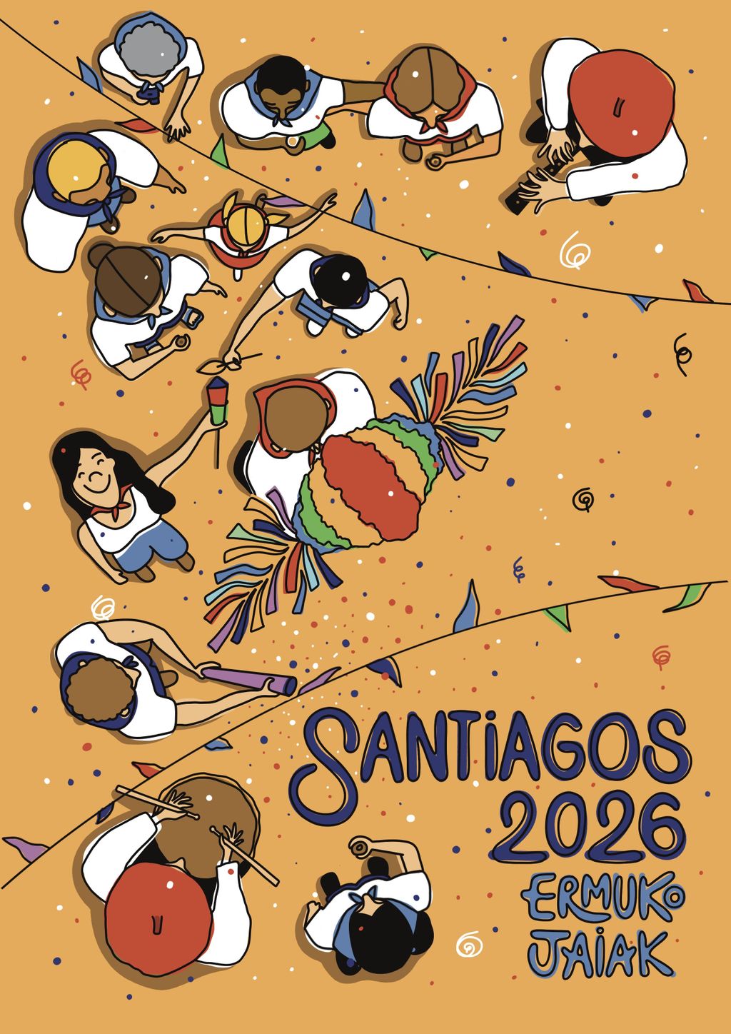 2026ko Santixauetako kartela