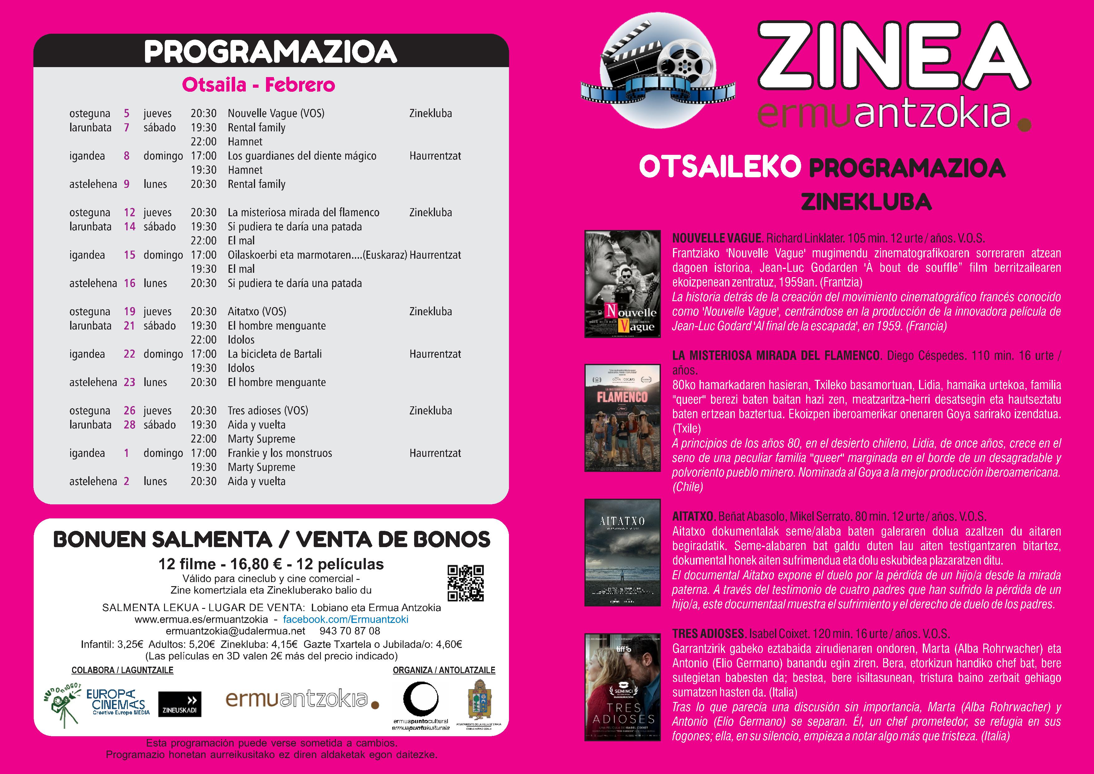 2026 Otsaileko Zine Programazioaren irudia