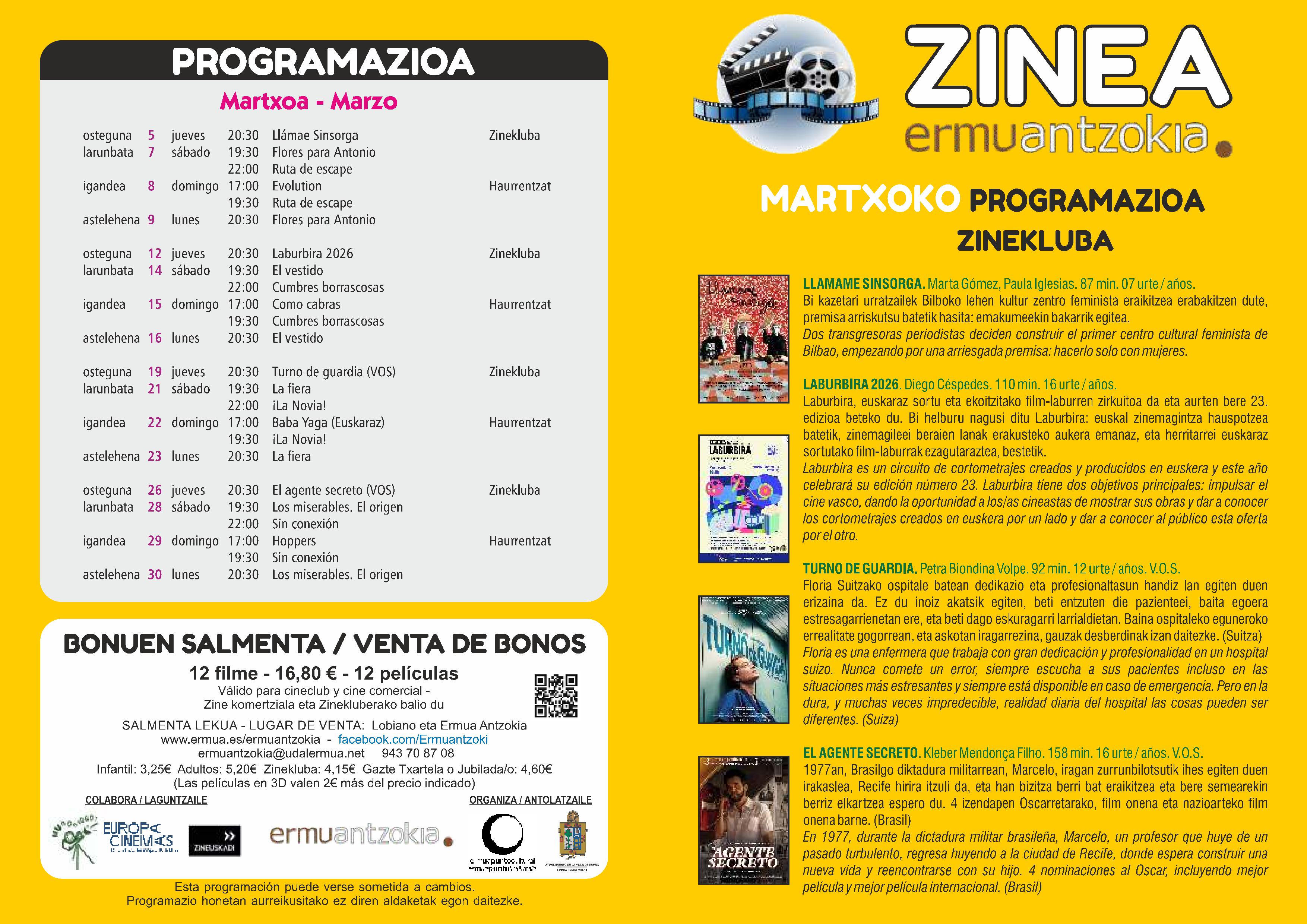 Martxoko Zine Programazioaren irudia