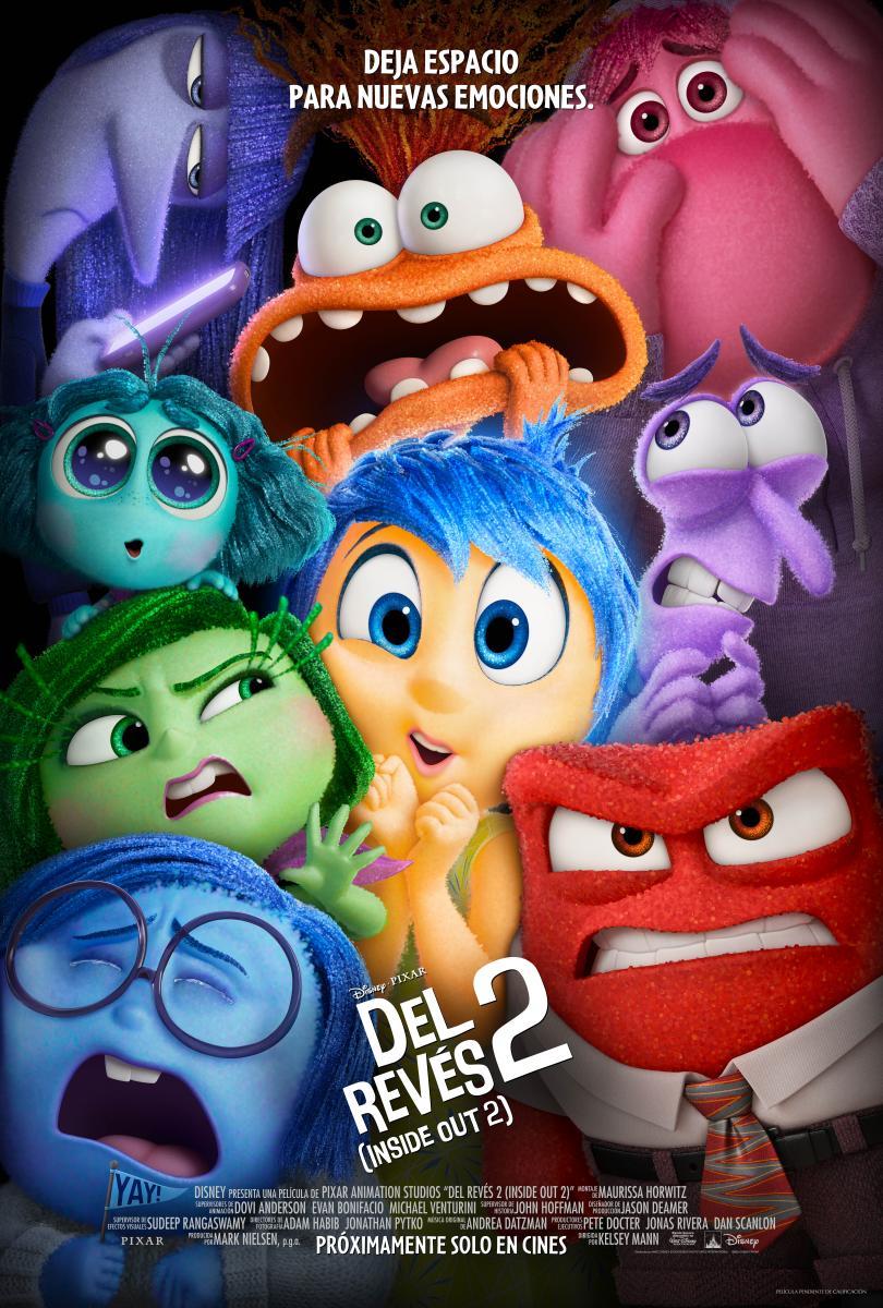 Cartel de la película Del revés 2