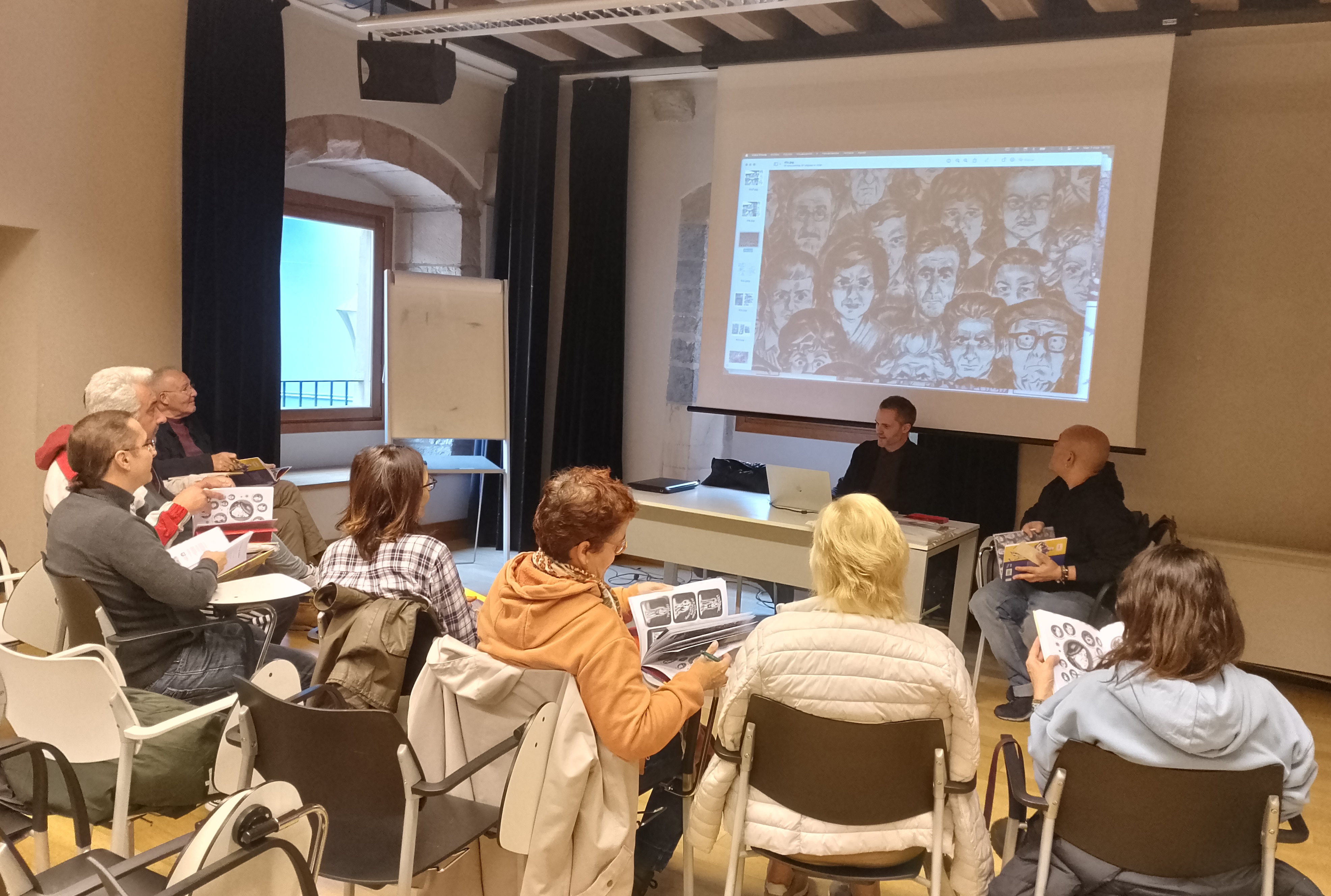 Grupo de lectura de comic de la biblioteca | Liburutegiko komiki irakurketa kluba