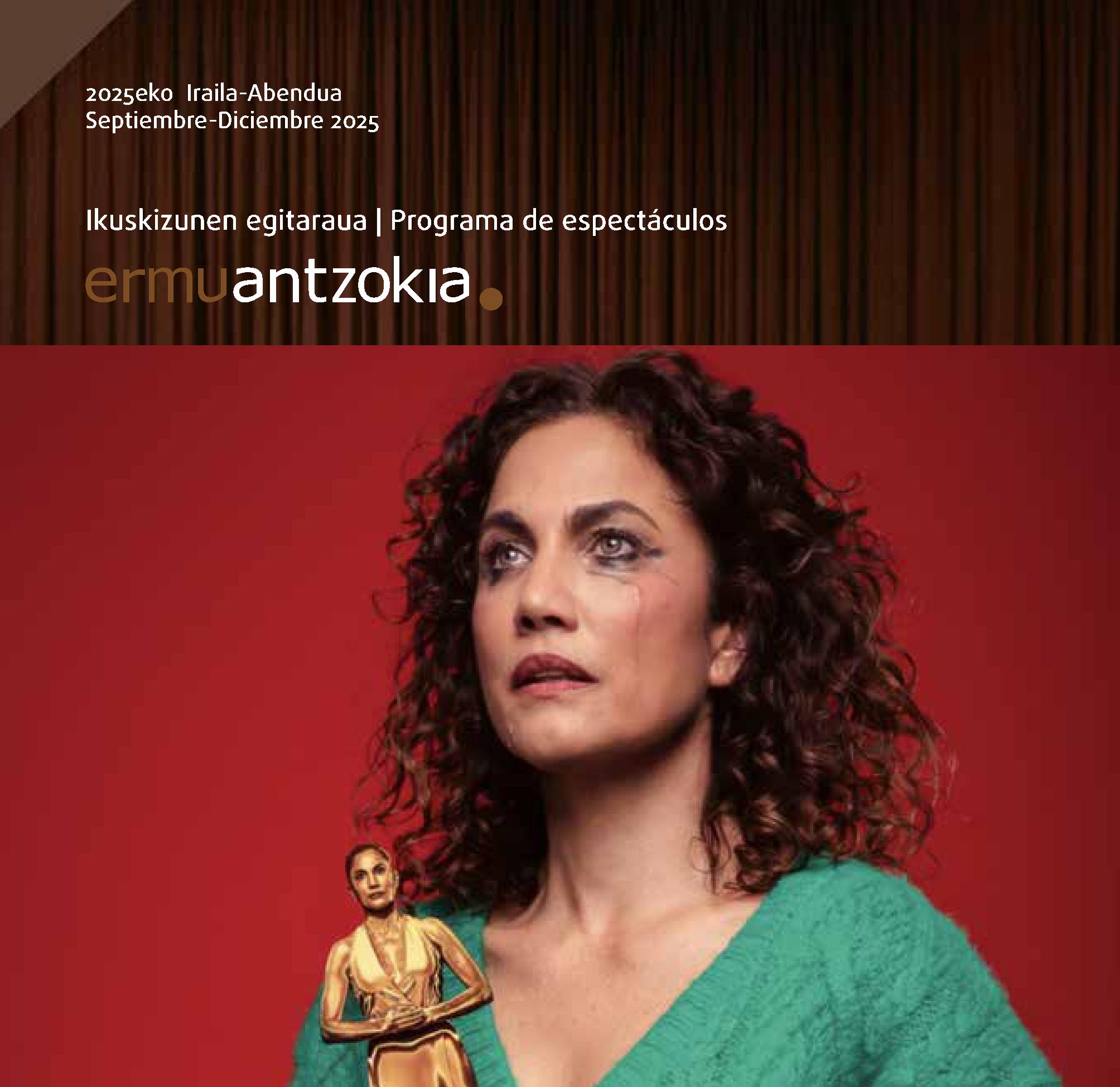 Ikuskizunen egitarauaren azala