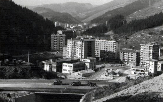 Construcción de la autopista en San Lorenzo