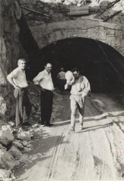 Construcción de los tuneles de Zaldibar de la Autopista Construcción de los tuneles de Zaldibar de la Autopista