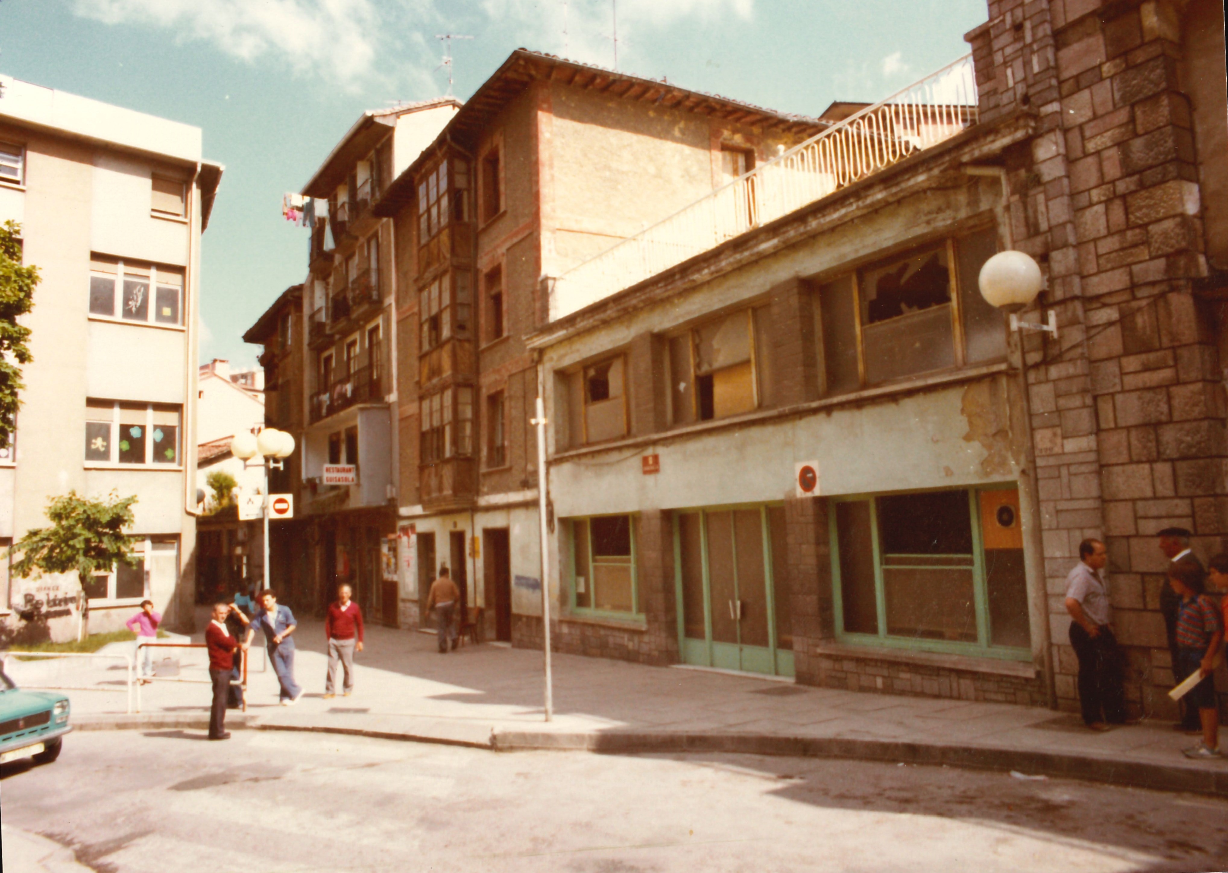 Erdikokale/Marqués de Valdespina. Actual Casa del Jubilado. Gaur egungo Jubiletxea.