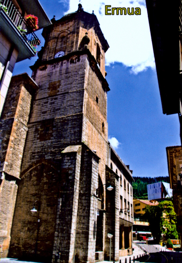 Fachada de la Iglesia de Ermua