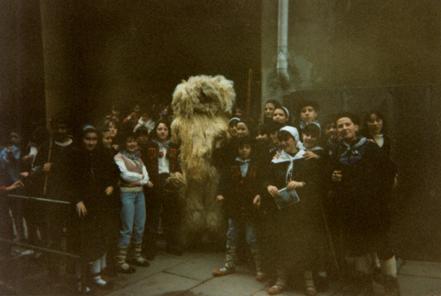 Foto de "Hartza" en el "Hartza Eguna"