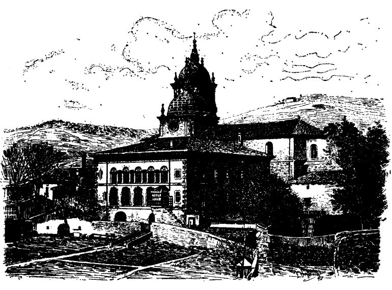 Grabado del Palacio de Valdespina Grabado del Palacio de Valdespina