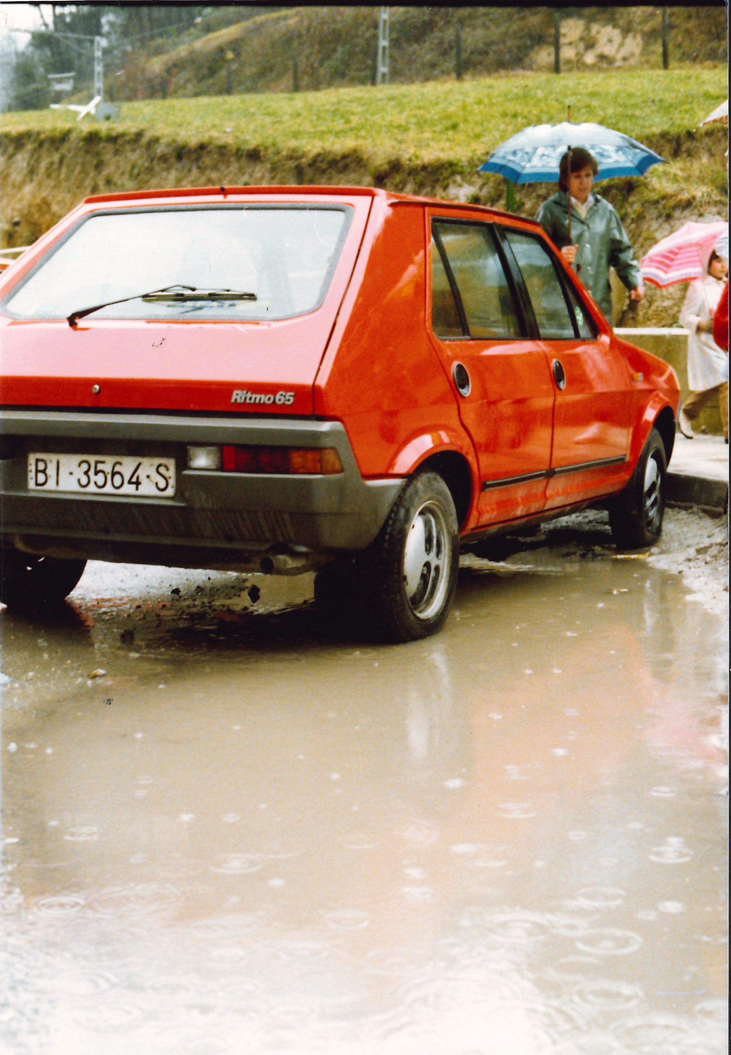 Inundaciones en Ermua, año 1983. Uholdeak Ermuan, 1983.urtean