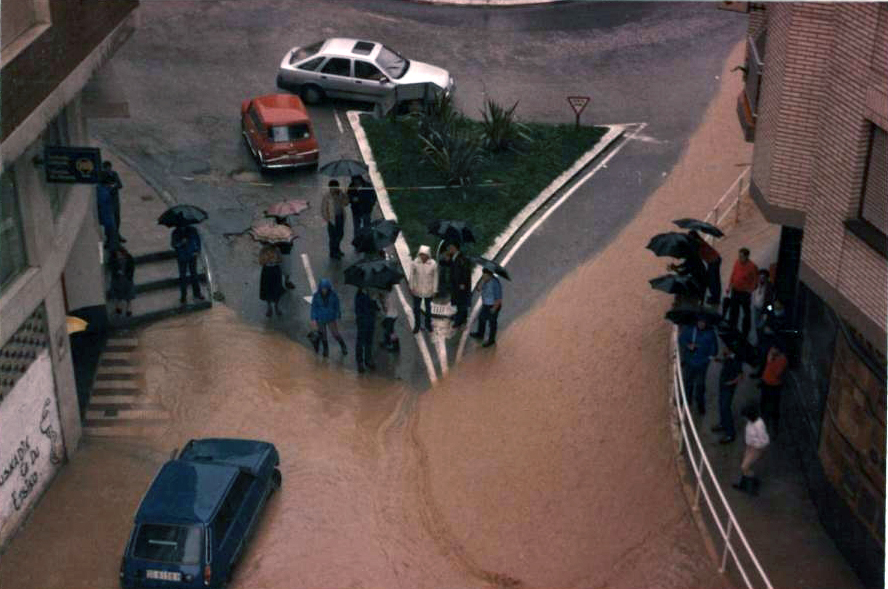 Inundaciones en Kaltxango