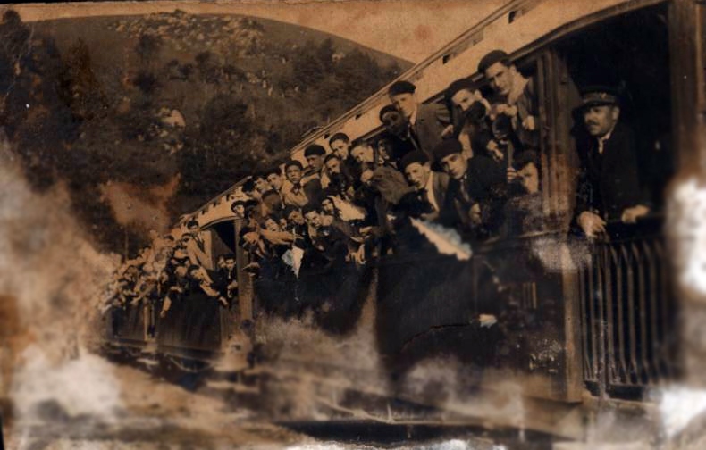 Llegada del Tren a Ermua Llegada del Tren a Ermua
