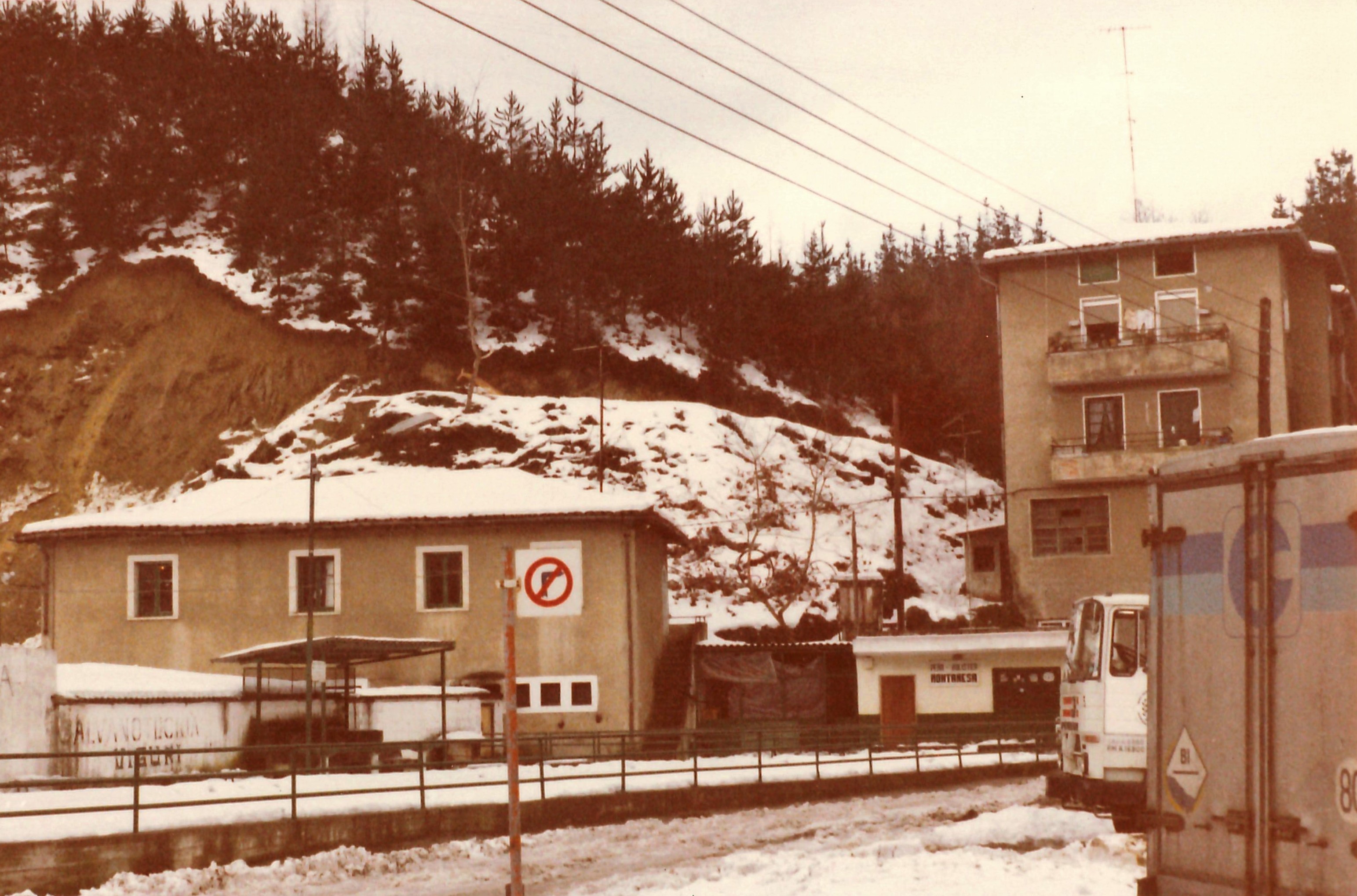 Obras y nieve. Obrak eta elurra