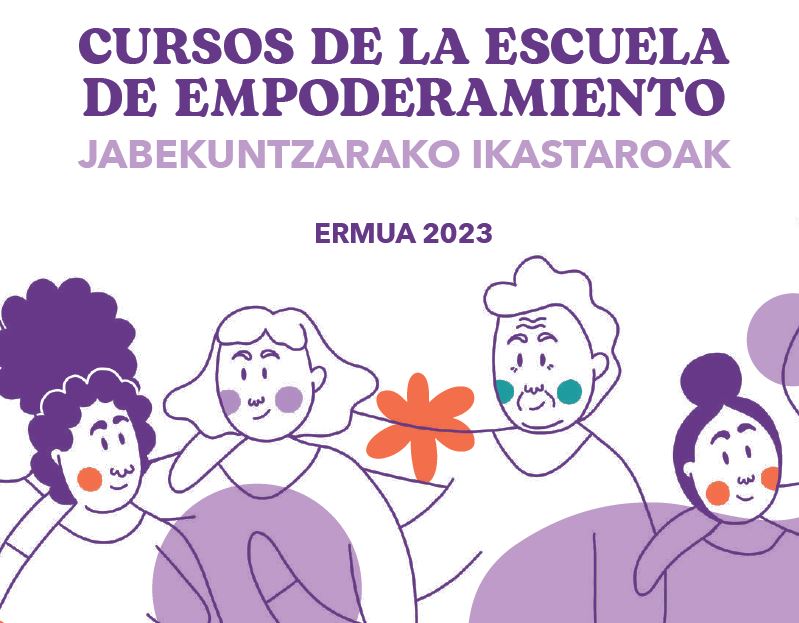 imagen portada de folleto de escuela de empoderamiento