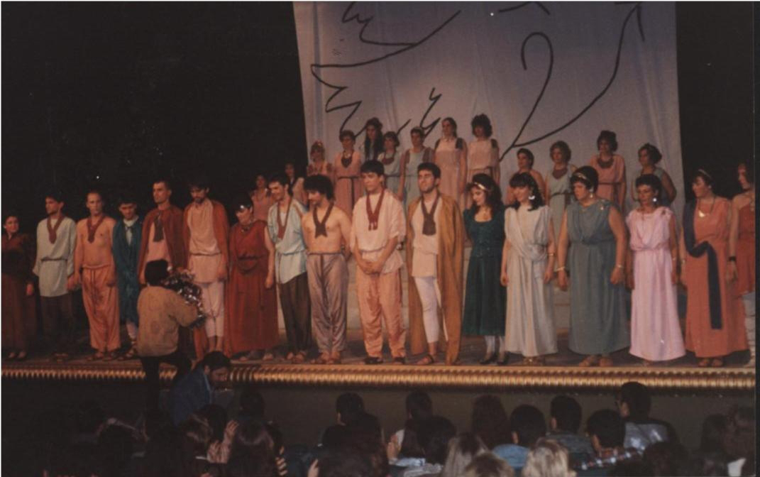 Representación de "Lisistrata" , 3ª fotografía