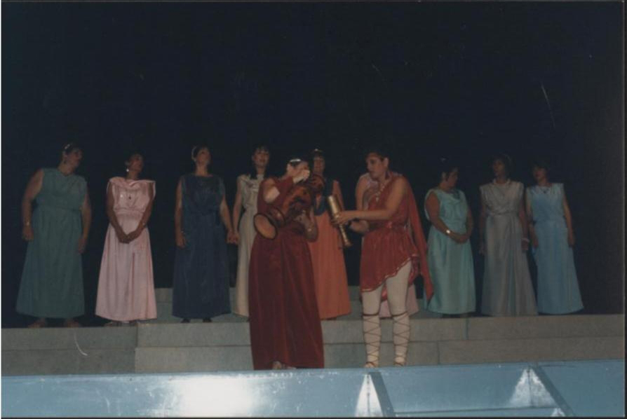 Representación de "Lisistrata", 2ª fotografía
