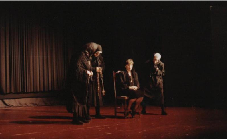Representación de "Requiem por Antonio Paniagua", 1ª fotografia