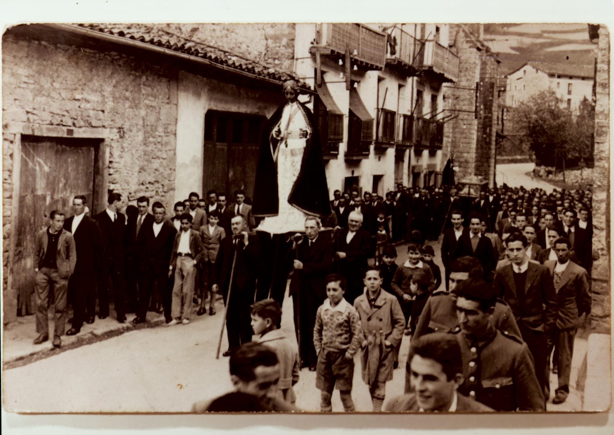 Semana Santa procesión en Marques de Valdespina Semana Santa procesión en Marques de Valdespina