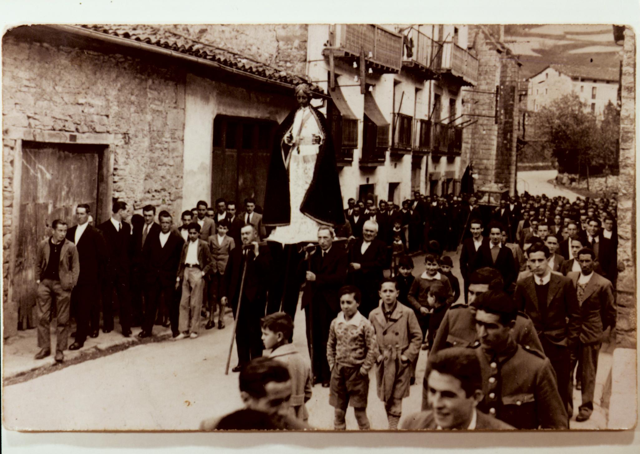 Semana Santa procesión en Marques de Valdespina