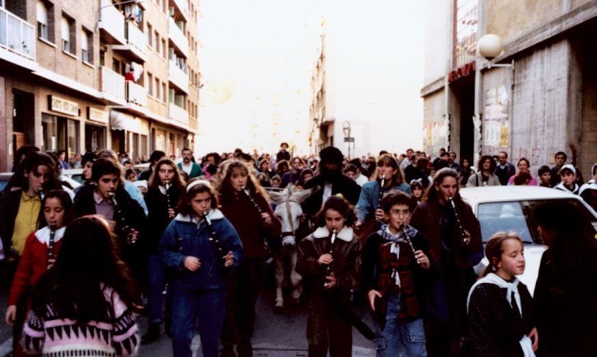 Visita de Olentzero a Ermua Visita de Olentzero a Ermua