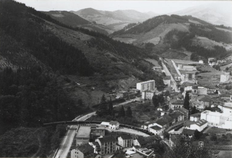 Vista de Ermua desde Otorre