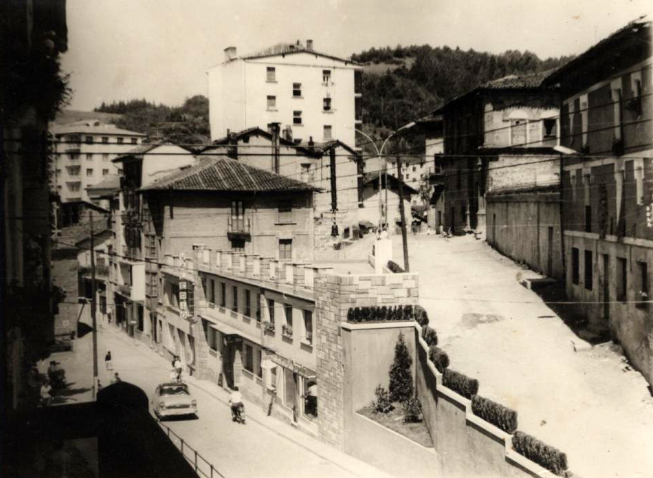 Vista de la calle Goienkale desde Izelaita