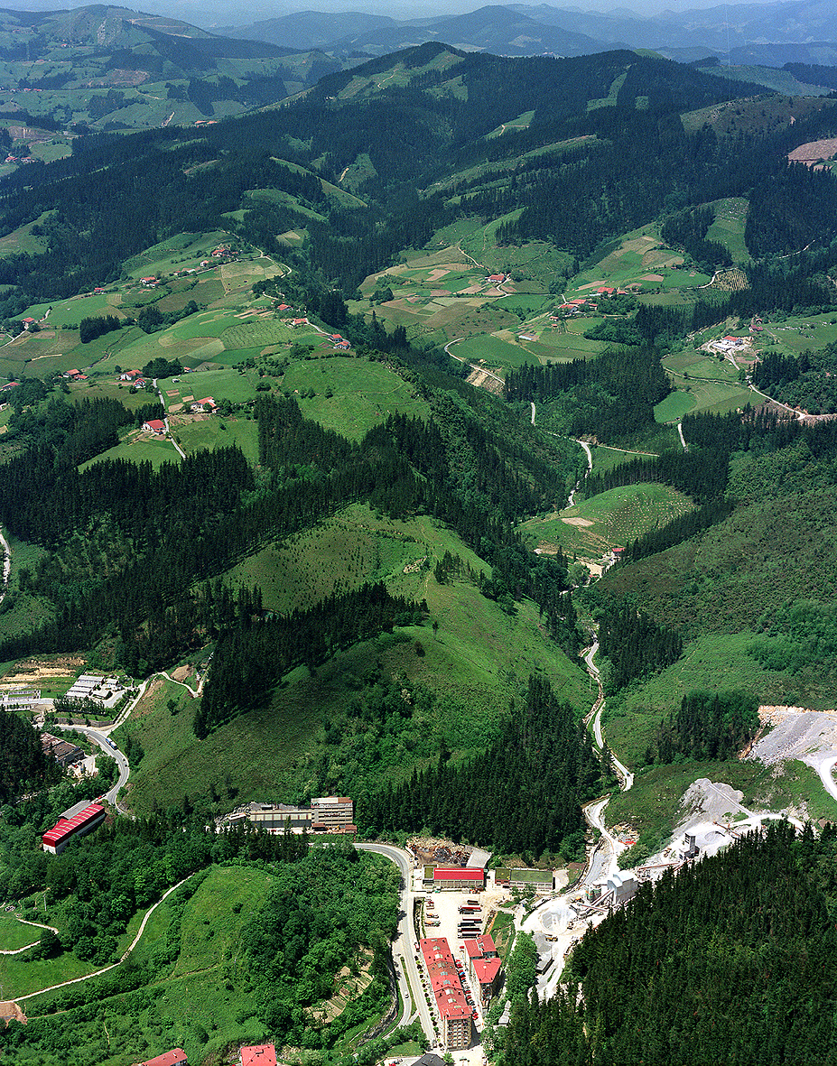 Vista de la cantera de Okinzuri