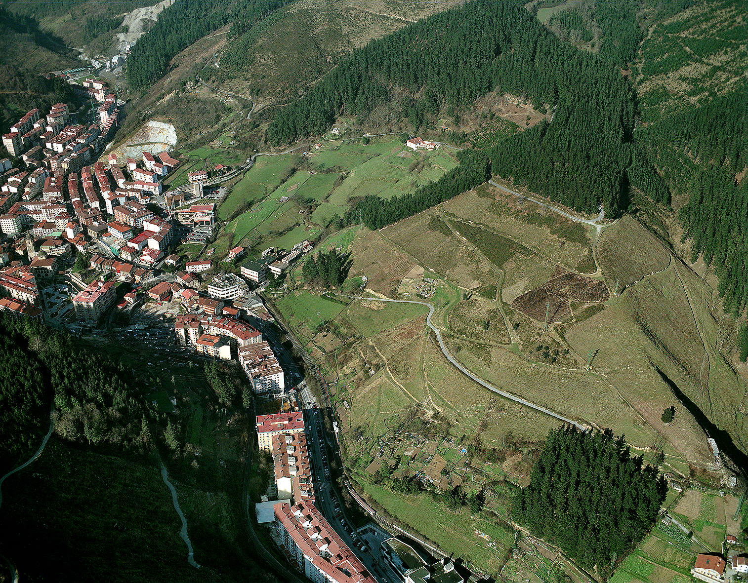 Vista de San Anton y la Avenida de Guipuzcoa