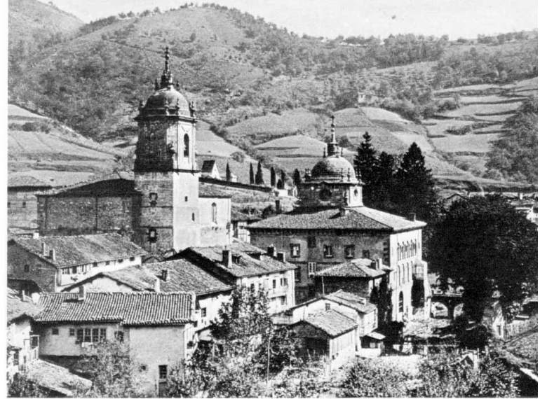 Vista del centro de Ermua