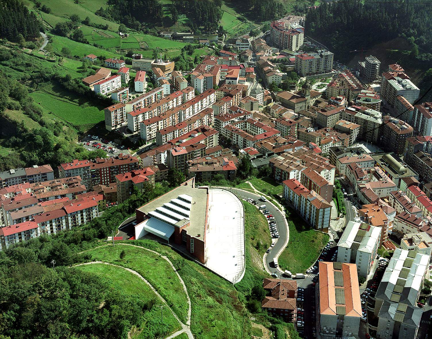 Vista general desde la Ikastola Ongarai