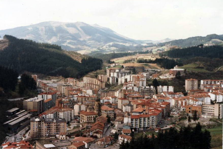 Vista panorámica de Ermua y Egoarbitza