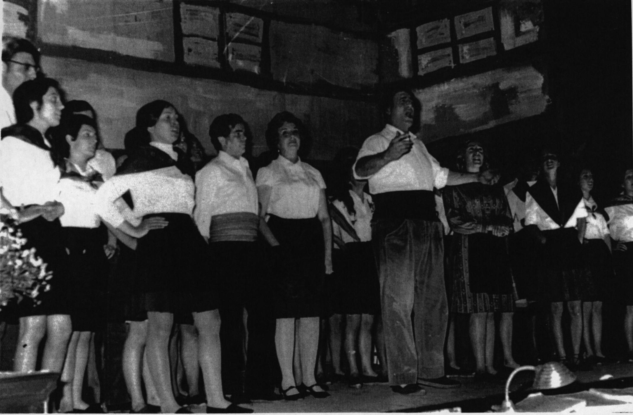 Zarzuela "Rosa de Azafrán" en la cinema de Ermua Zarzuela "Rosa de Azafrán" en la cinema de Ermua