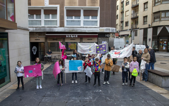 Aldarrikapen ibilaldia, Ermuko Haurren Kontseilua 2024/2025 | Caminata reivindicativa, Consejo de la Infancia de Ermua 2024/2025