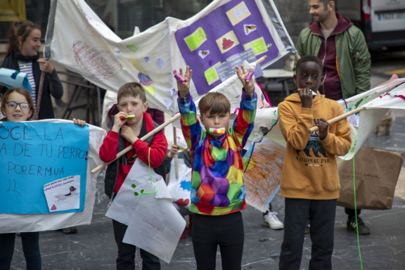 Aldarrikapen ibilaldia, Ermuko Haurren Kontseilua 2024/2025 | Caminata reivindicativa, Consejo de la Infancia de Ermua 2024/2025