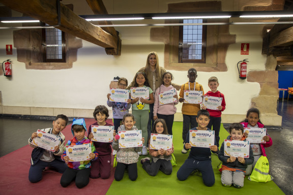 Ermuko Haurren Kontseilua 2024/2025 amaiera ekitaldia | Evento de cierre del Consejo de la Infancia de Ermua 2024/2025