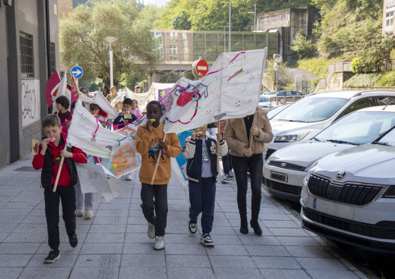 Aldarrikapen ibilaldia, Ermuko Haurren Kontseilua 2024/2025 | Caminata reivindicativa, Consejo de la Infancia de Ermua 2024/2025