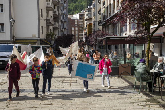 Aldarrikapen ibilaldia, Ermuko Haurren Kontseilua 2024/2025 | Caminata reivindicativa, Consejo de la Infancia de Ermua 2024/2025
