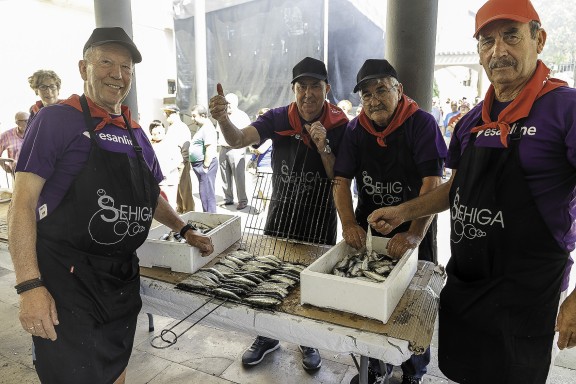 Voluntarios satisfechos con su trabajo