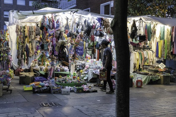 Puesto de venta ambulante