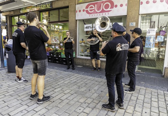 Una banda en Zubiaurre