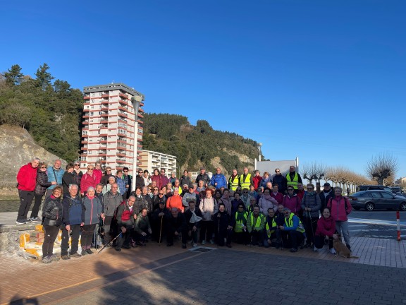 Caminata saludable en Deba