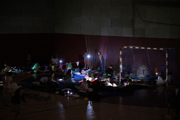 Umeen Kontseiluak antolatutako kanpaldia - Acampada infantil organizada por el Consejo de la Infancia