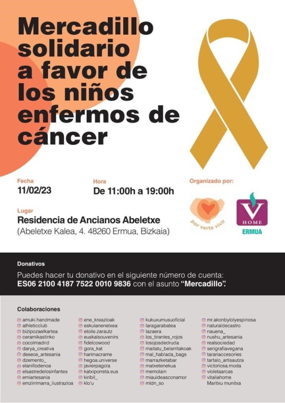 Cartel que anuncia la actividad