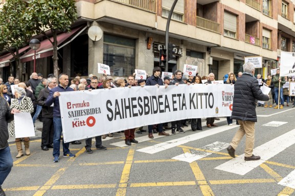 En la intersección con San Pelayo