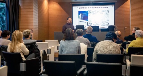 Exposición en el auditorio