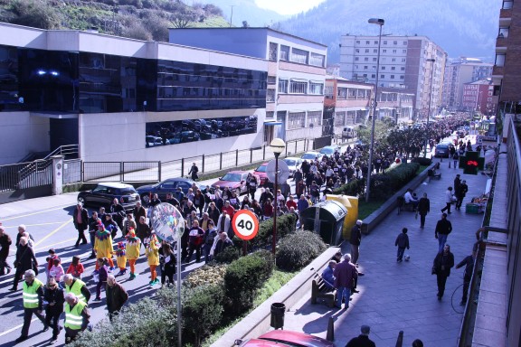 Vista general de la marcha 