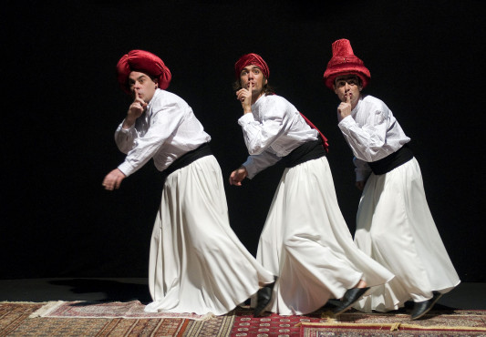 Fotografía de la obra de teatro infantil Ali Baba