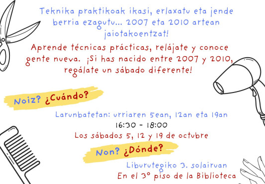 Cartel Entre pelos, uñas y barbas