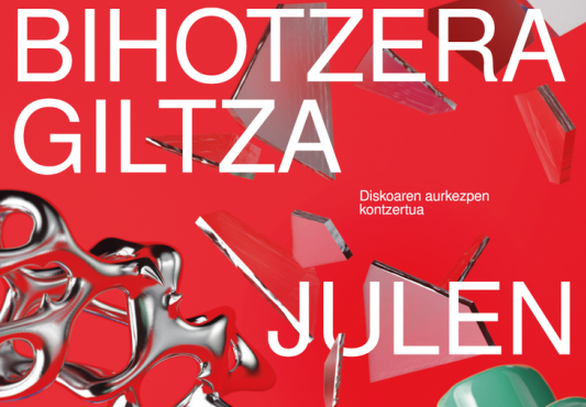 Cartel del concierto de Julen - Bihotzera giltza