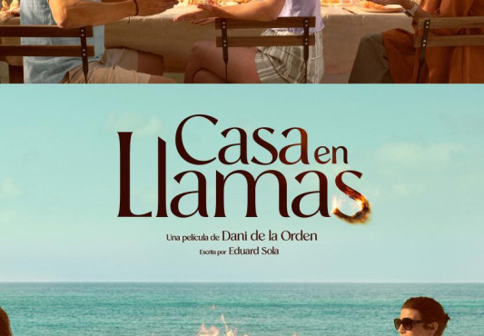 Cartel de la película Casa en llamas