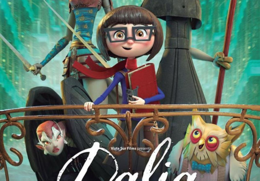 Dalia y el libro rojo filmaren kartela